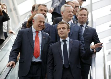 Macron ofrece a Trump regresar al multilateralismo con una reforma de la OMC