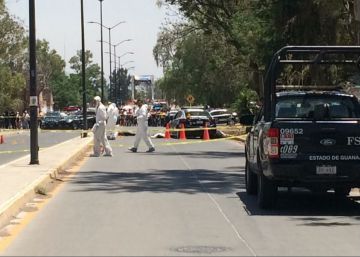 Un comando mata a seis agentes viales en Guanajuato