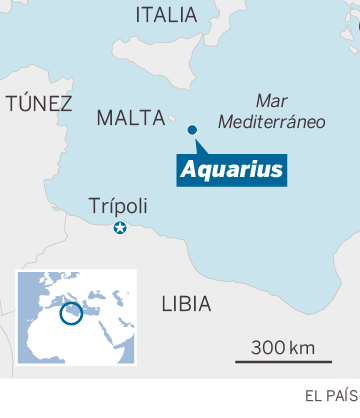 Itália anuncia que fechará seus portos a barco de resgate com 600 migrantes