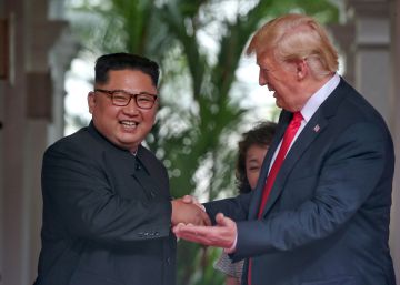 La cordialidad de Trump con Kim recibe críticas en Estados Unidos