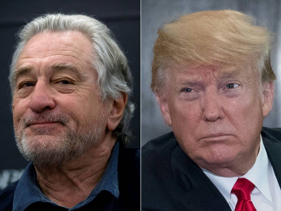 Robert de Niro tiene un coeficiente intelectual muy bajo — Donald Trump Robert de Niro tiene un coeficiente intelectual muy bajo — Donald Trump
