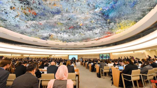 Plenario del Consejo de Derechos Humanos.
