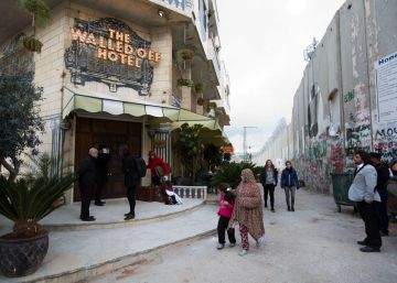 Banksy atrae nuevos peregrinos a Belén
