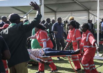 El presidente de Zimbabue sale ileso de un aparente intento de asesinato