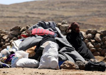 Una ofensiva de las fuerzas de El Asad en el sur de Siria provoca una nueva oleada de desplazados