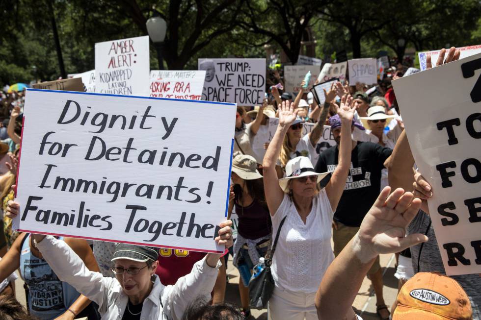 Incumple Trump reunir a niños migrantes con sus padres