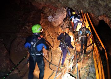 Así fue el rescate de los niños en la cueva tailandesa
