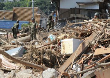 Al menos 199 muertos por las lluvias torrenciales en Japón