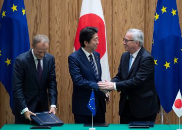 La UE firma con Japón su acuerdo comercial más ambicioso