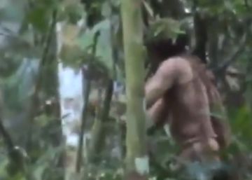 El hombre más solo del mundo, filmado en un vídeo