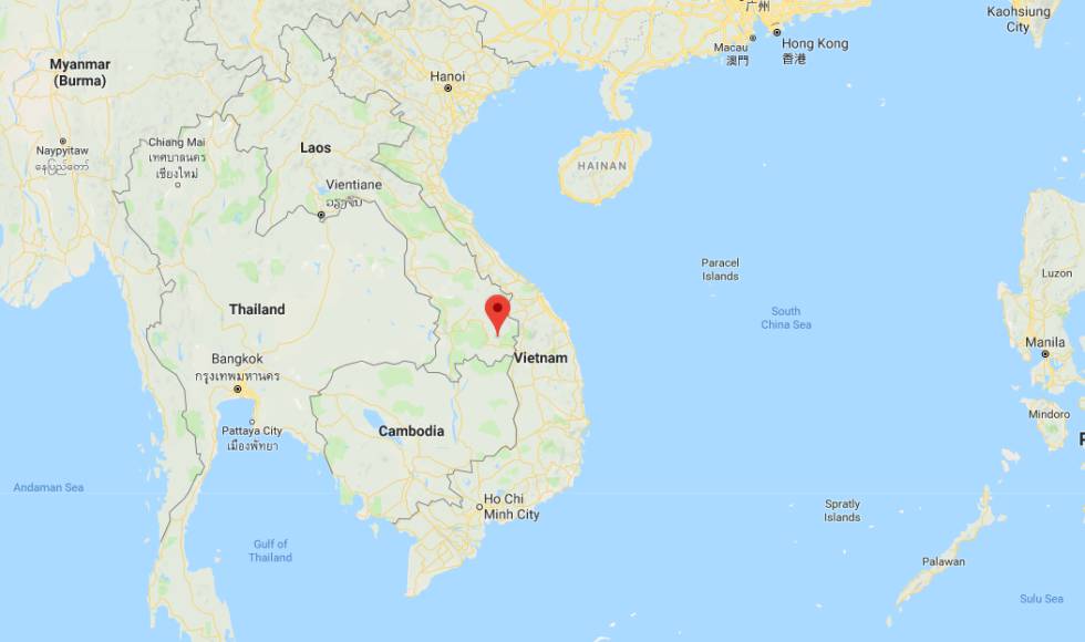 La provincia de Attapeu, en Laos.
