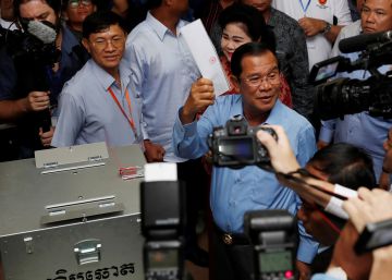 El partido gobernante en Camboya se declara vencedor en unas elecciones sin oposición