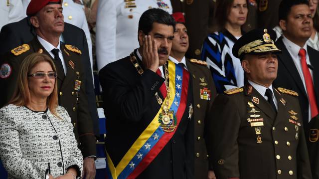 Nicolás Maduro durante el evento de este sábado.