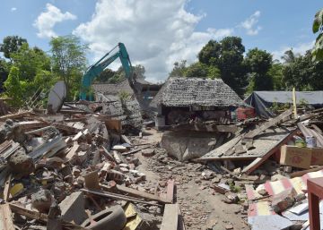 El número de víctimas por el seísmo en la isla de Lombok asciende a 436