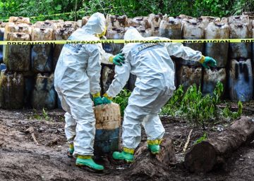 La Armada se incauta de 50 toneladas de metanfetaminas del cartel de Sinaloa