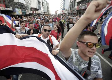 Más de 40 detenidos en una manifestación xenófoba en Costa Rica
