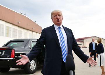 Trump dice que supo del pago de su exabogado a dos mujeres después de que se produjera