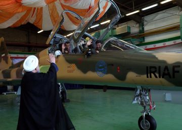 Irán hace pasar por original un viejo caza de EE UU