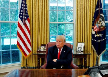 Trump se zambulle en su propio pantano