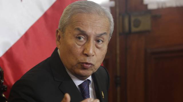 El fiscal general de Perú, Pedro Chávarry.