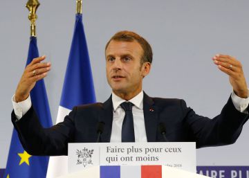 Macron busca guinada social com um plano contra a pobreza