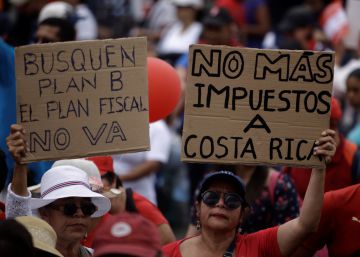 Crece la tensión en Costa Rica por una huelga contra el plan fiscal del Gobierno