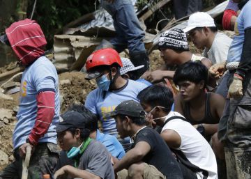 Filipinas busca a decenas de atrapados en una mina de oro por el paso del tifón Mangkhut