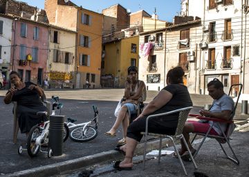 El pols a França pel barri dels gitanos catalans a Perpinyà