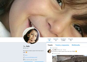 El polémico fenómeno Hala, la niña tuitera siria a la que critica el Kremlin