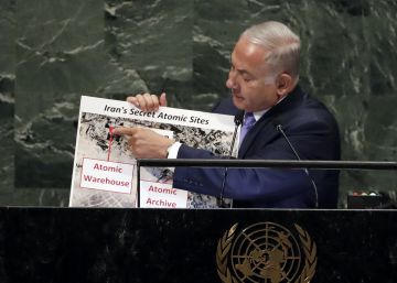 Netanyahu sostiene en la ONU que Irán tiene un almacén nuclear secreto en Teherán