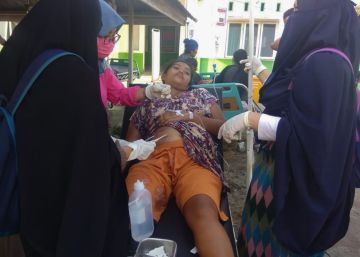 Fuertes terremotos y un tsunami azotan Indonesia