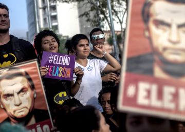 Cientos de miles de brasileñas plantan cara en la calle a Bolsonaro