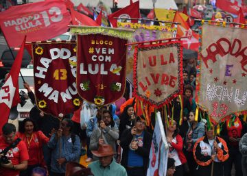 La tierra del candidato de Lula confía en su sucesor