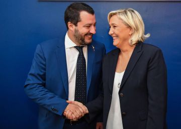 Salvini y Le Pen, al asalto a Europa