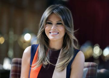 El avión de Melania Trump, forzado a aterrizar por un pequeño problema mecánico