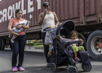 Solidariedade pavimenta o caminho da caravana de imigrantes para o México