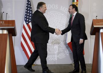 Pompeo presiona a México para evitar que la caravana migrante llegue a EE UU