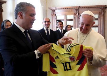 El Papa pide a Duque trabajar por la unidad de los colombianos