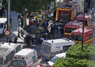 Una terrorista suicida se hace estallar en el centro de Túnez