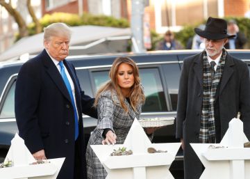 Trump visita Pittsburgh entre protestas y boicoteos