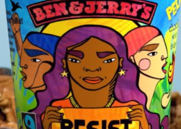 Un helado con sabor a resistencia contra Trump