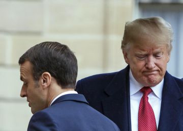 Las discrepancias en defensa tensan la reunión entre Trump y Macron