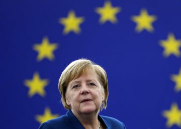 Merkel apoia proposta francesa de criar Exército europeu