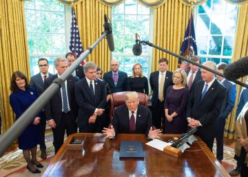 Trump responde por escrito a las preguntas del fiscal de la trama rusa