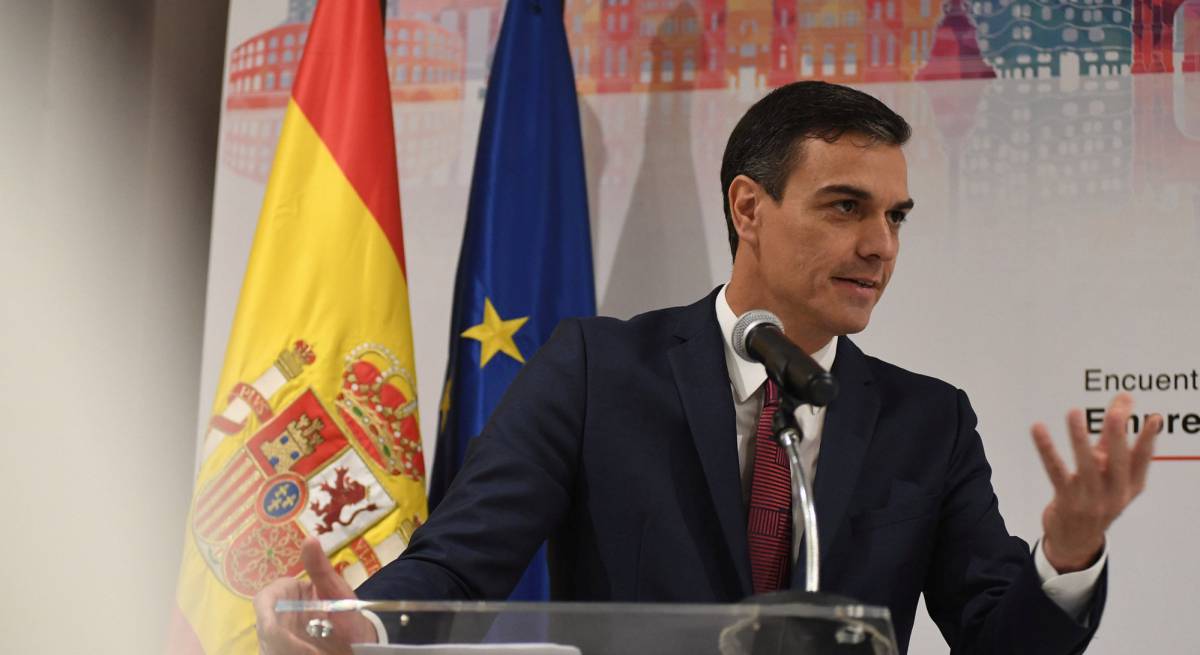Pedro Sánchez comparece en La Habana el 23 de noviembre de 2018.