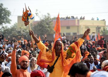 El fundamentalismo hindú aviva la tensión en la ciudad sagrada de Ayodhya
