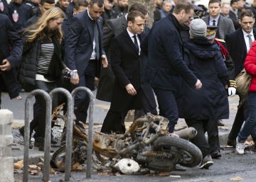 Macron se queda sin respuesta ante la crisis de los ‘chalecos amarillos’
