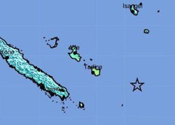 Daños menores tras un terremoto de 7,5 y alerta de tsunami en Nueva Caledonia