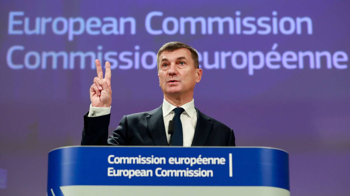 El vicepresidente de la Comisión Europea, Andrus Ansip.