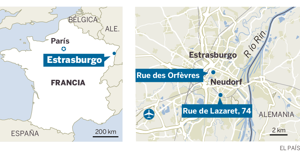 La policía mata a tiros al terrorista de Estrasburgo